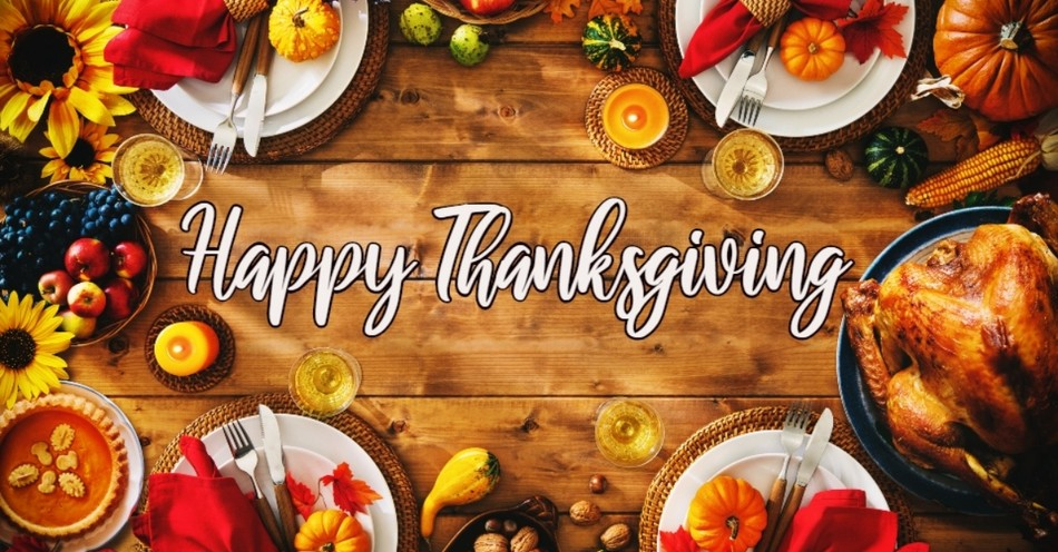 Thanksgiving community newsletter illustration